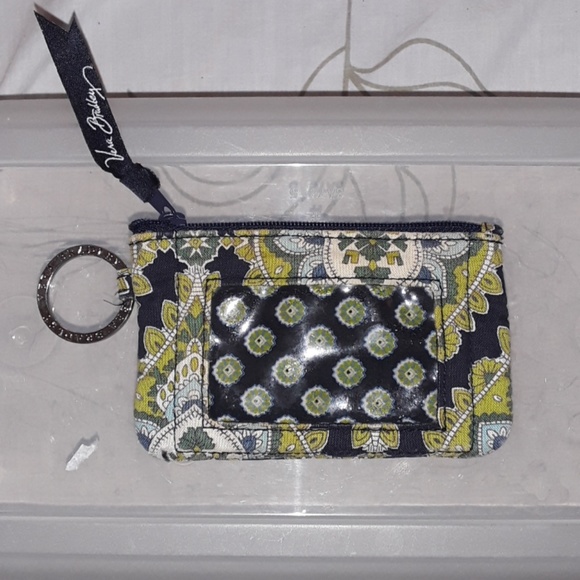 Vera Bradley ID wallet with key ring - Picture 4 of 6